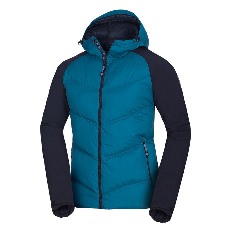 Jachete Outdoor - Northfinder Jacheta Trekking Softshell Hybrid Loren Blue