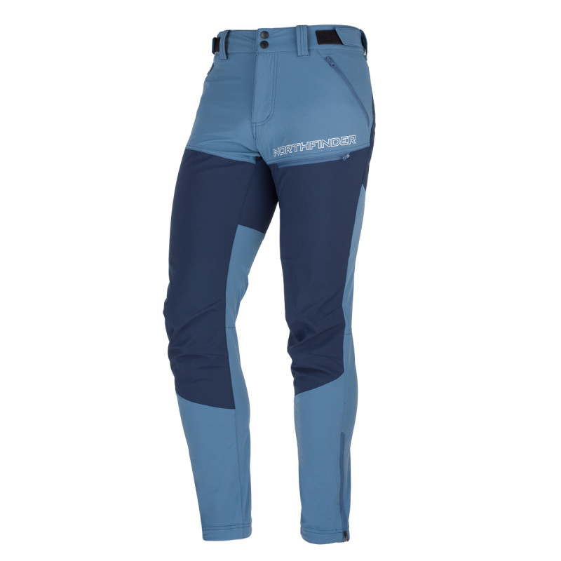 Pantaloni - Northfinder Pantaloni Outdoor Trekking Hybrid Softshell Rod Blue