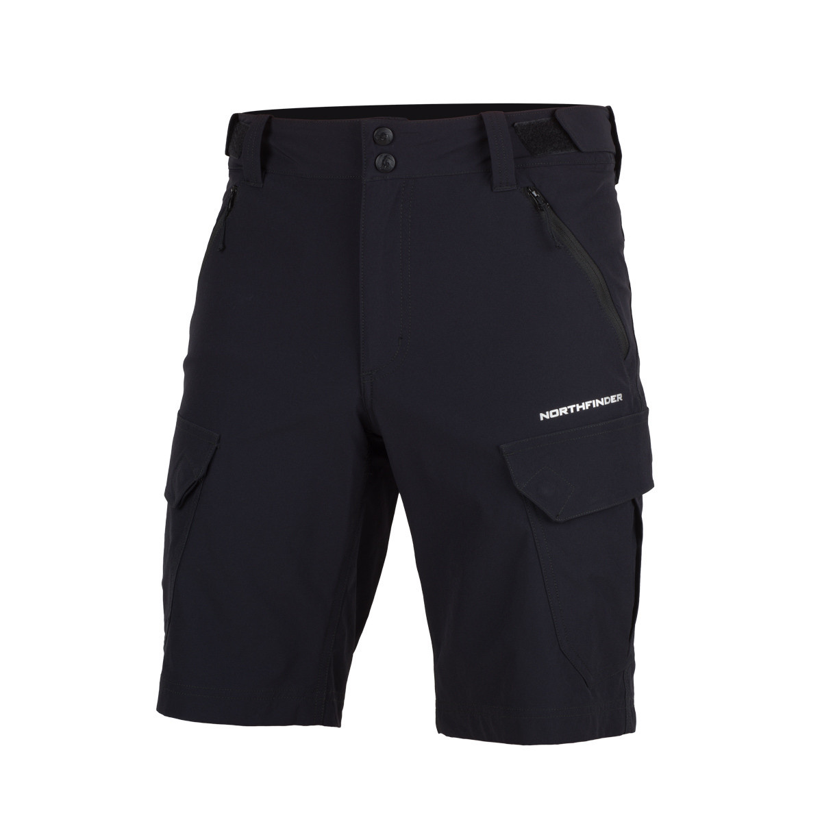 Pantaloni - Northfinder Pantaloni Scurti Cargo Trekking Anthon Black