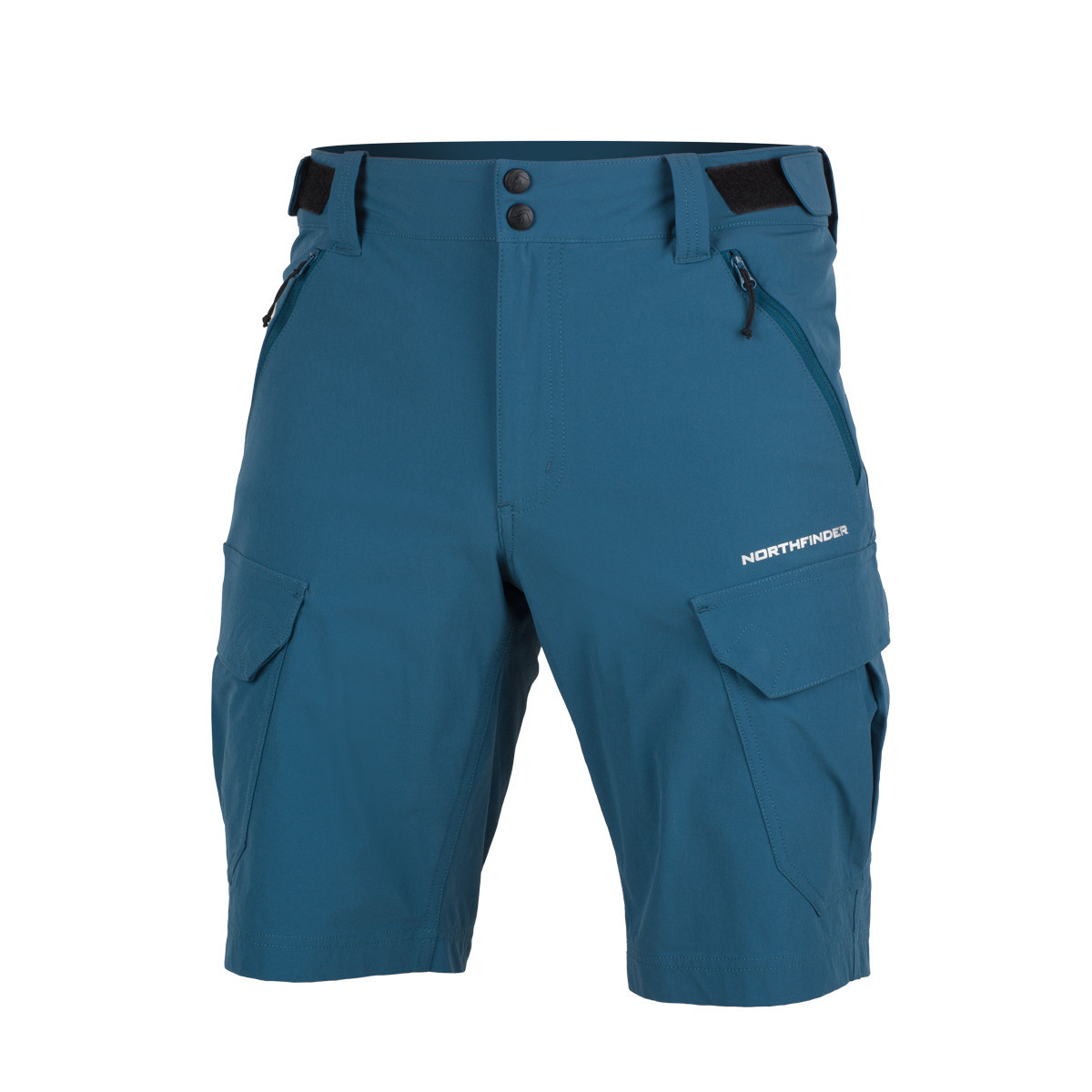 Pantaloni Trekking - Northfinder Pantaloni Scurti Cargo Trekking Anthon InkBlue