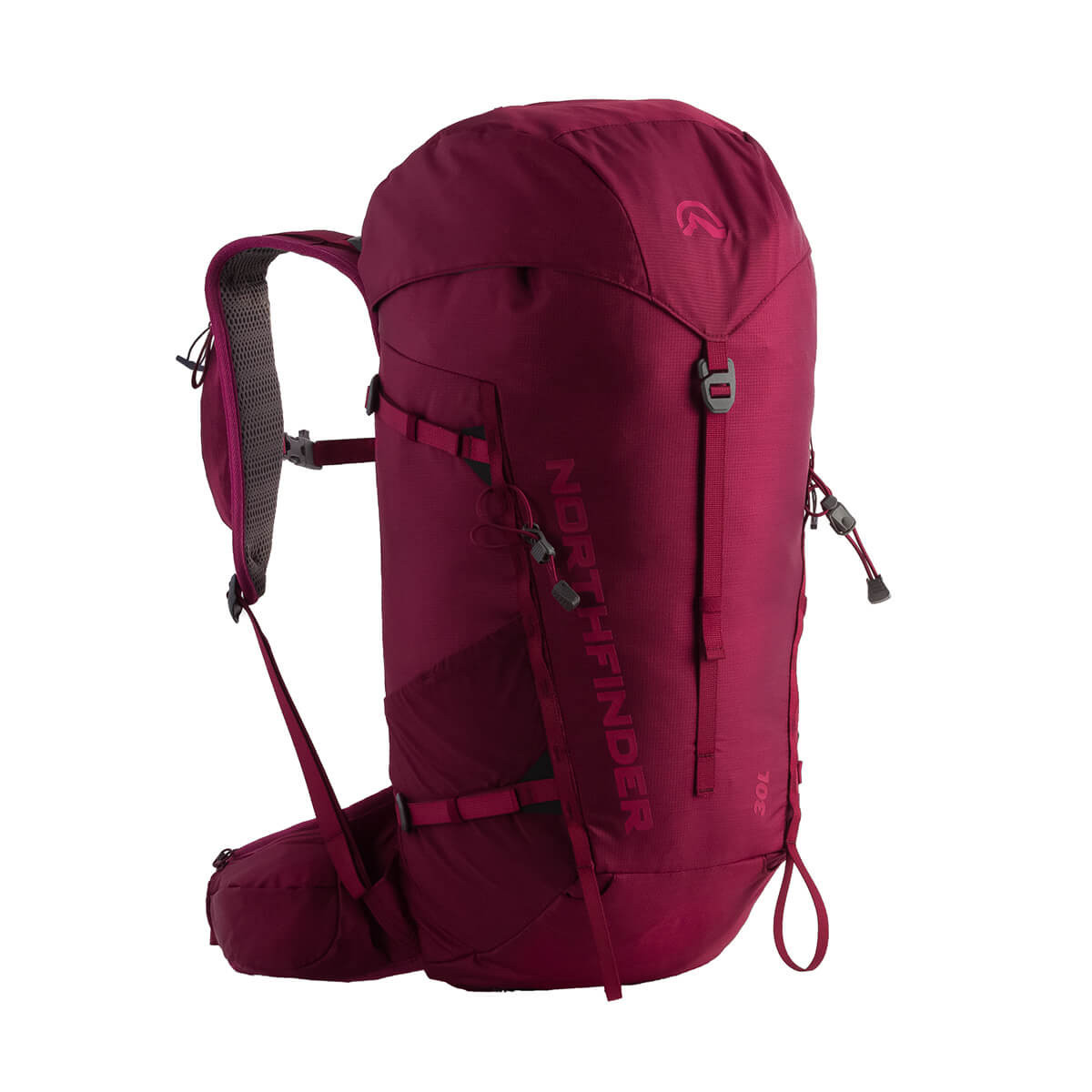 Rucsacuri/ Huse Snow - Northfinder Rucsac Unisex Pentru Drumetie Annapurna 30L Wine
