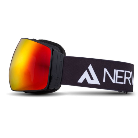 Ochelari Ski/Snowboard Nerv Focus Black/Red + Lentila Yellow [2]