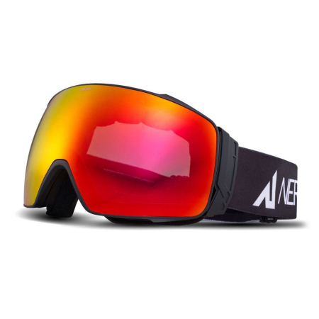 Ochelari Ski/Snowboard Nerv Focus Black/Red + Lentila Yellow [0]