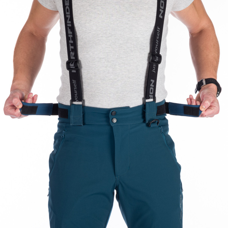 Pantaloni Trekking / Ski Softshell Northfinder Lyle Blue [4]
