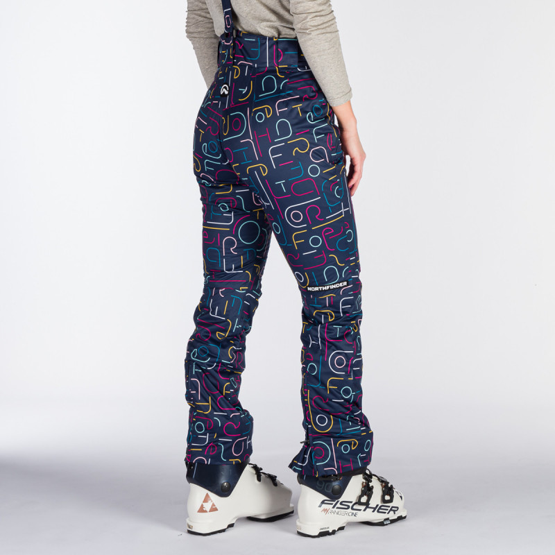 Pantaloni Ski/Snowboard Northfinder Verna Multicolorprint [3]