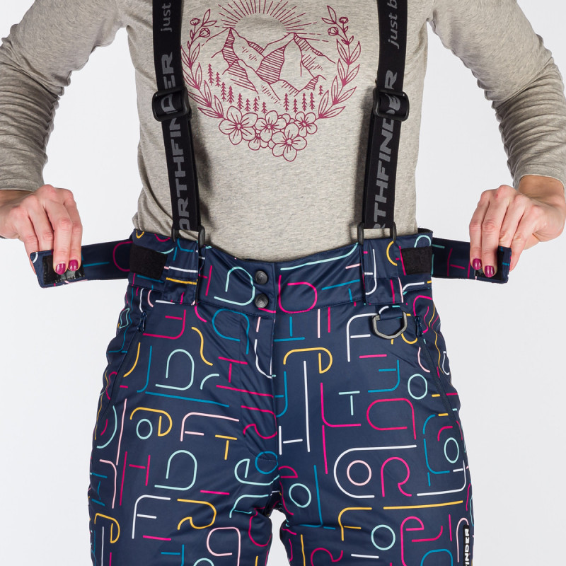 Pantaloni Ski/Snowboard Northfinder Verna Multicolorprint [5]