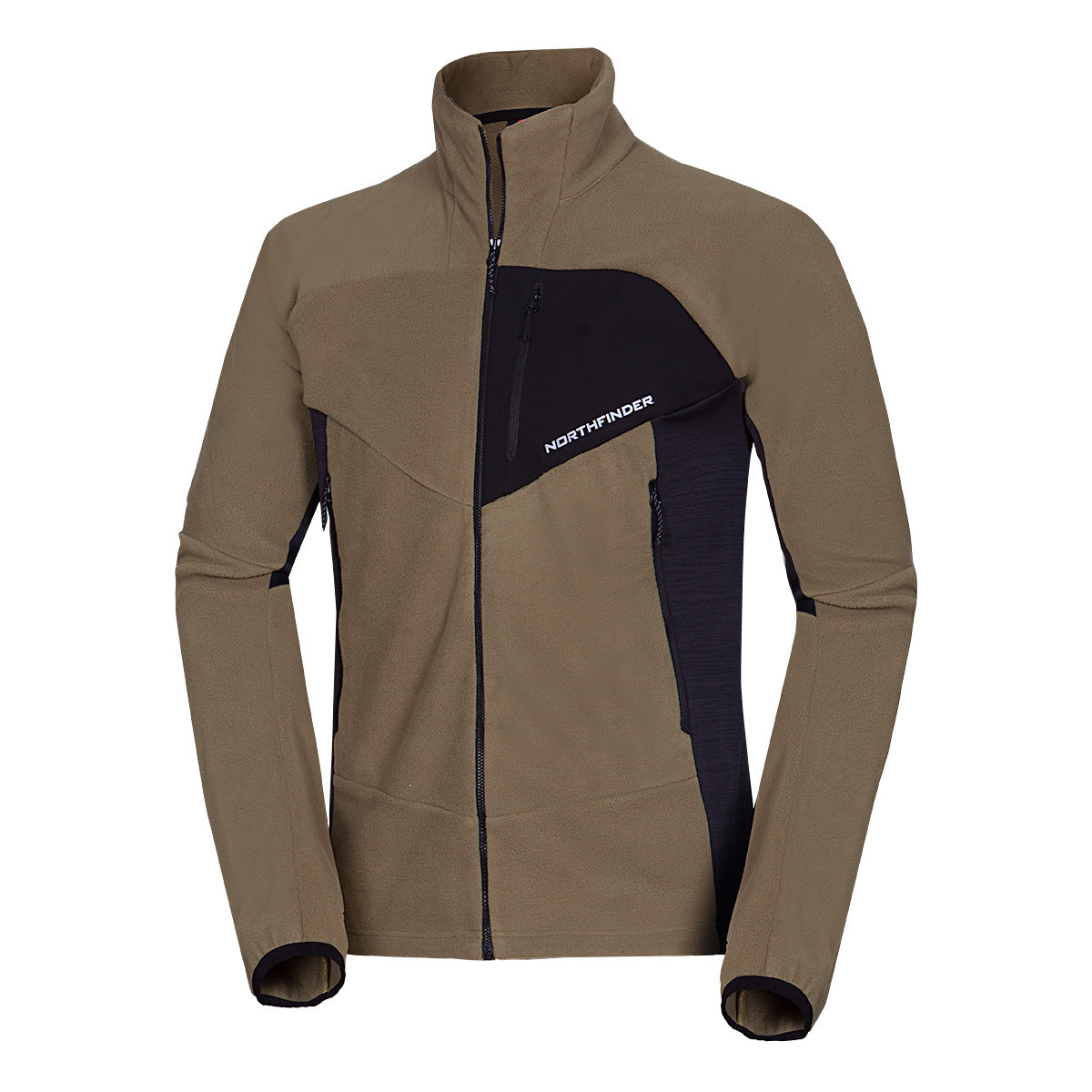 Polare - Polar Fleece Northfinder Fulvio Black DarkGreen