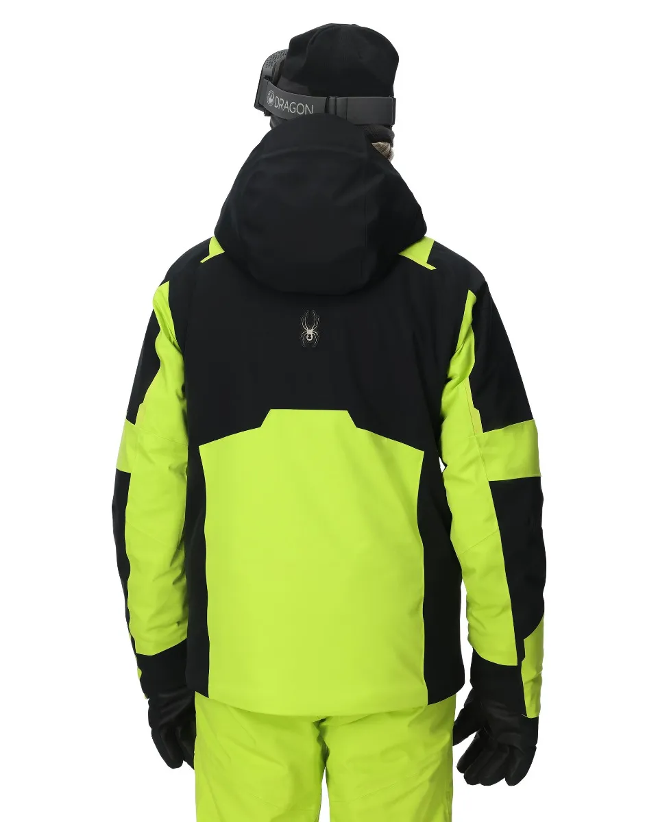 Spyder Geaca Schi Barbati Leader-Verde [3]