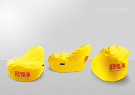 Fotoliu puf personalizat logo - Fotoliu puf logo7