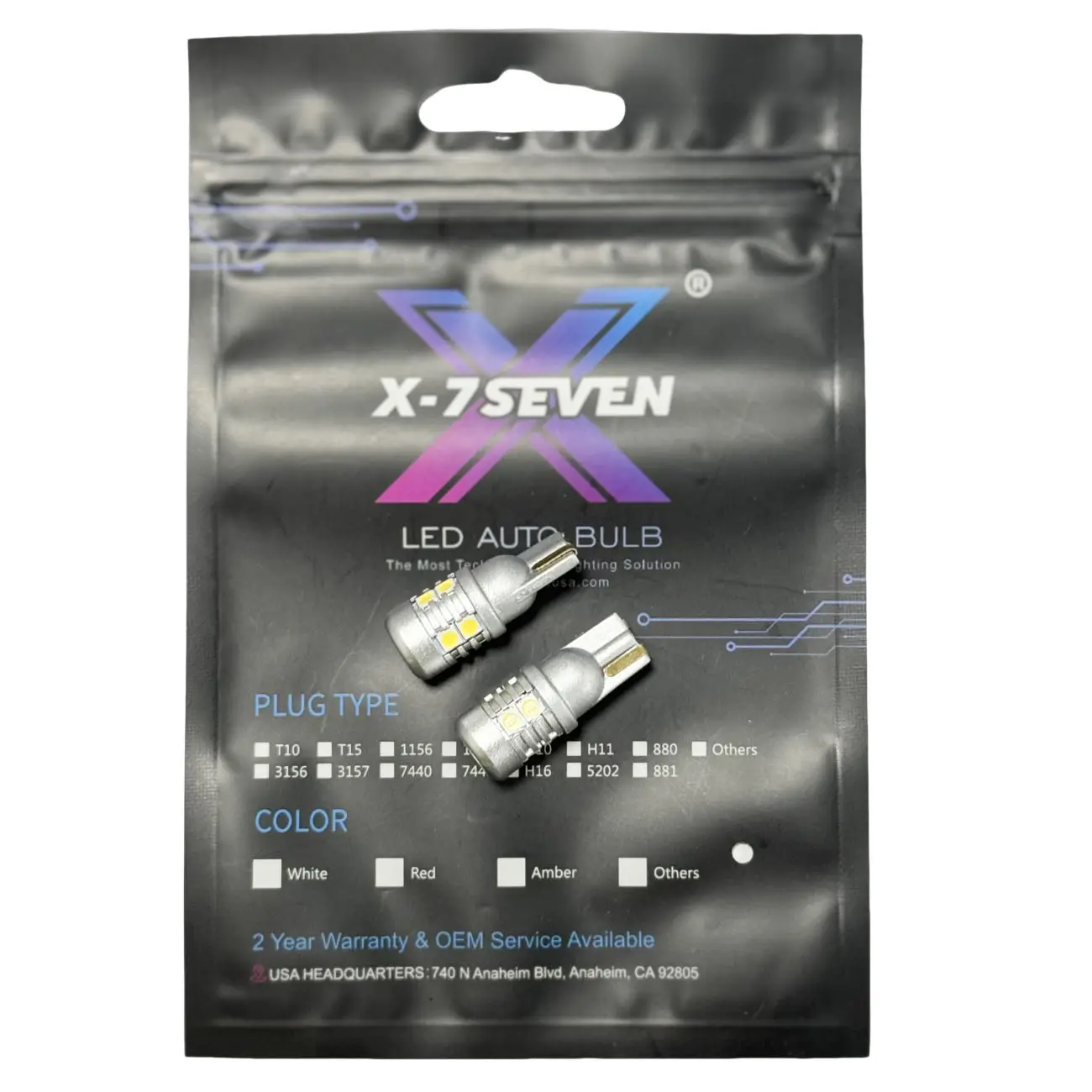 LED W5W T10 6000K Canbus High Power [4]