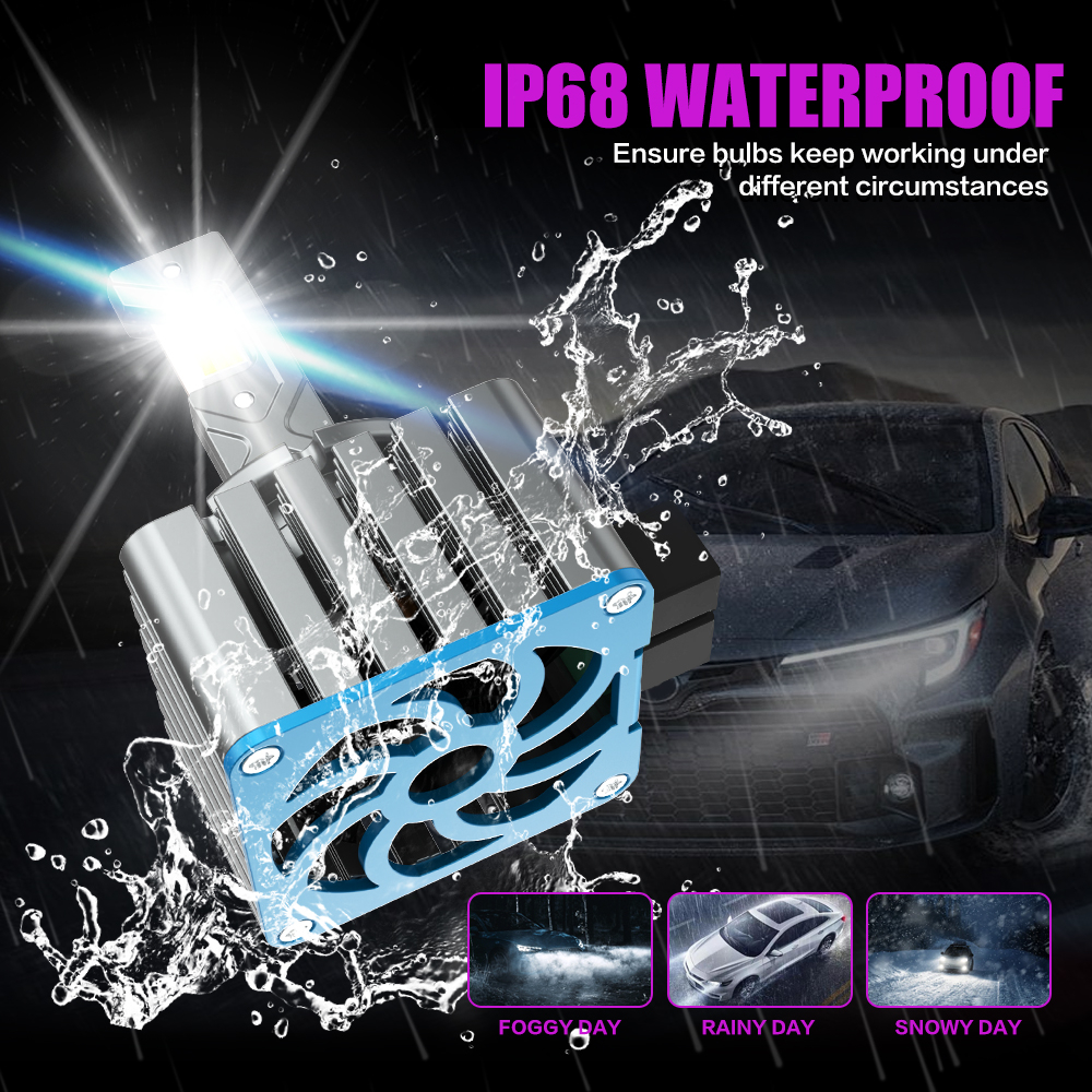 Set 2 becuri LED D2S / D2R Apollo D Pro 6500K [5]