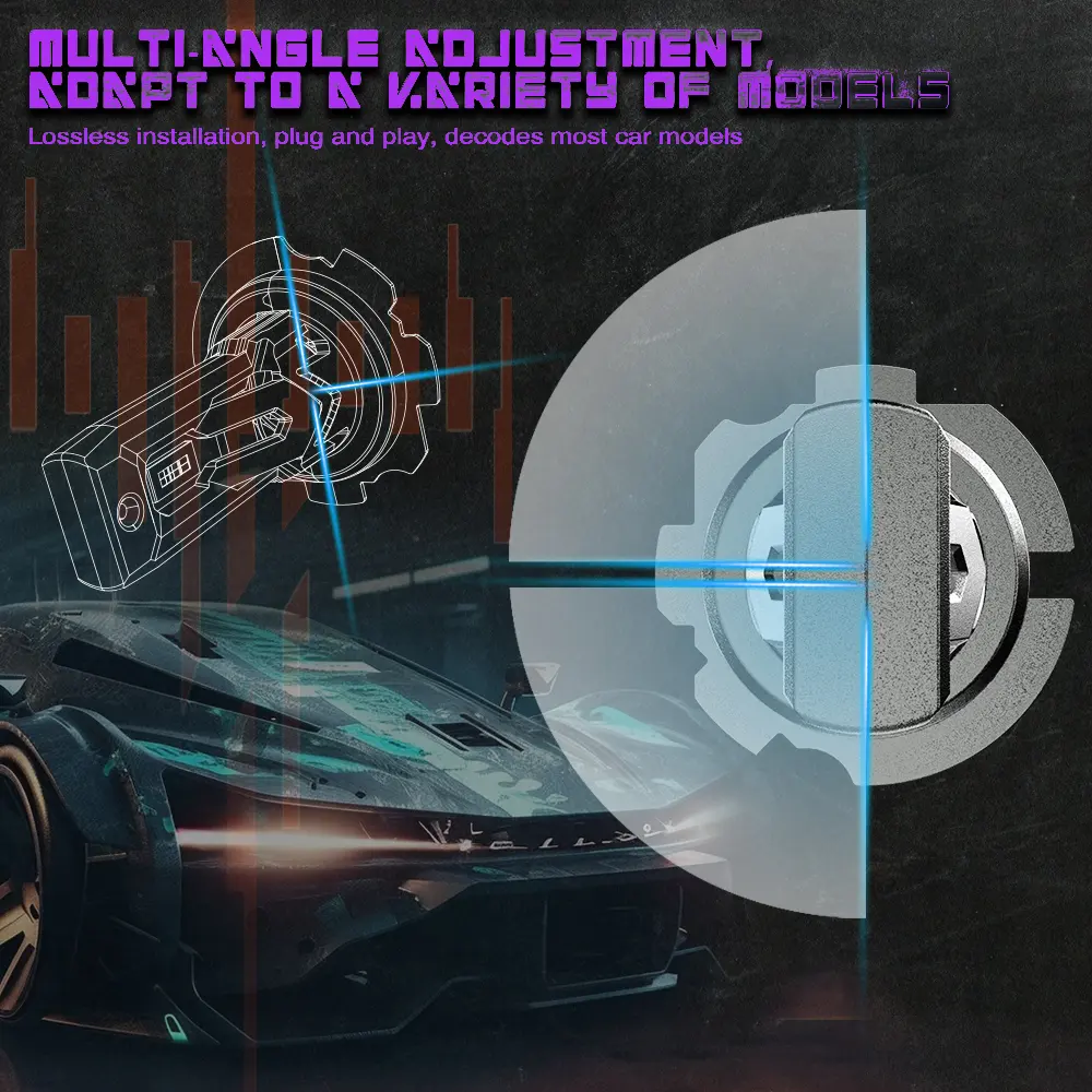 Set 2 becuri LED H7 X-Ultra Mini 6500K [5]