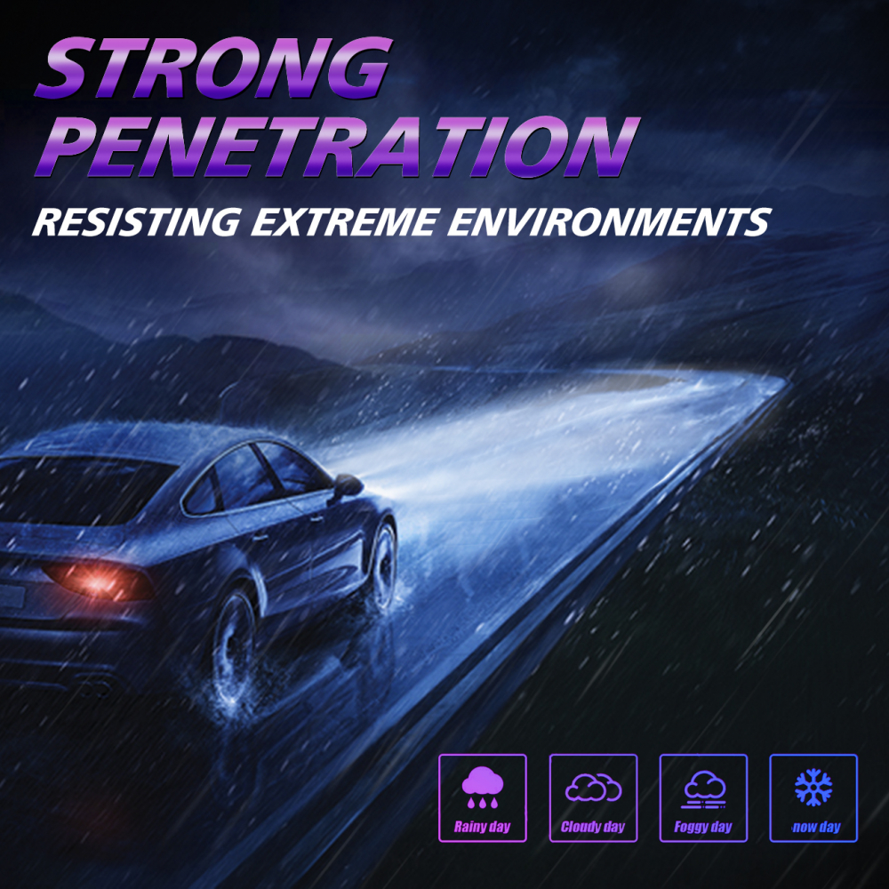 Set 2 becuri LED H7 X-Ultra Pro 6500K [3]