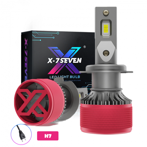 Leduri H7 - Set 2 becuri LED H7 X-Aurora Pro - High Power 6500K