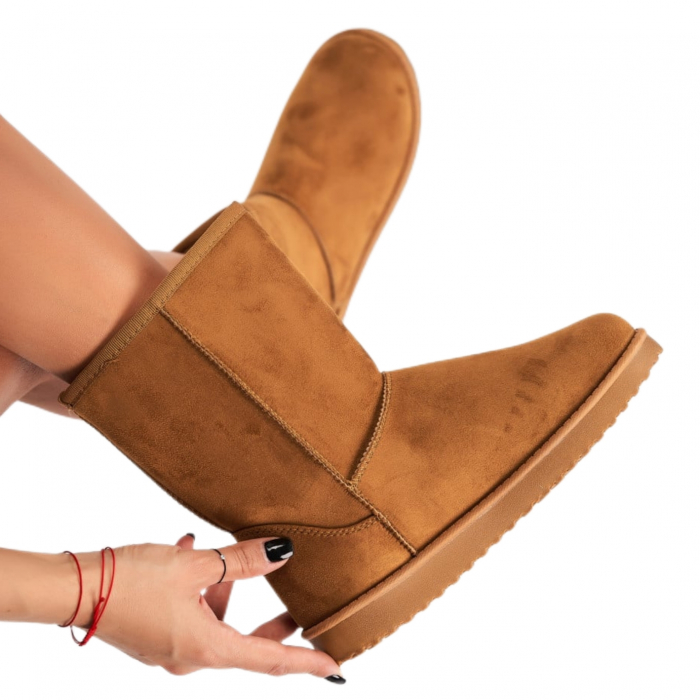 Cizme imblanite B21-168camel [2]