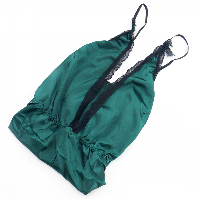 Pijama din satin S-394 [2]
