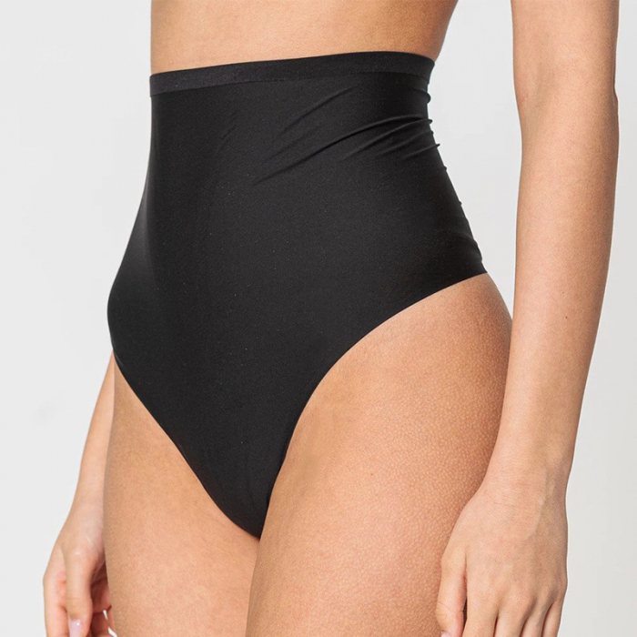 Chiloti tanga modelatori cu talie inalta KF8033A [2]