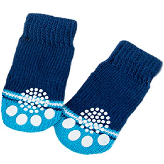 Sosete antiderapante pentru caini SCP009bleu [2]