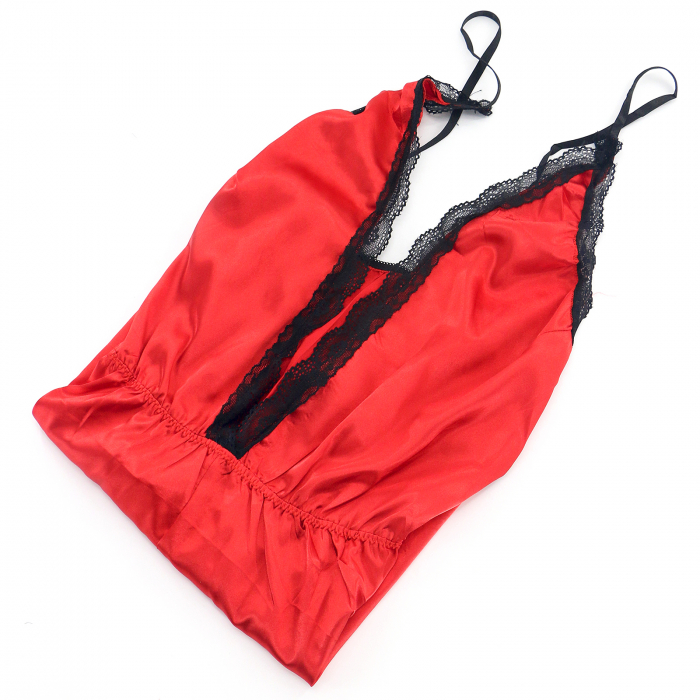 Pijama din satin S-394 [2]
