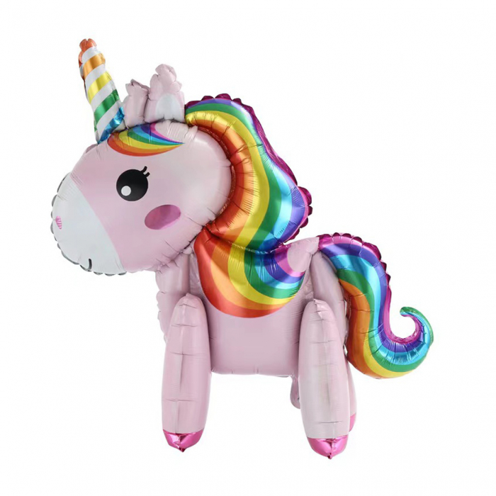 Balon din folie de aluminiu figurina ' Unicorn ' 53 x 56 cm LY-2439-23 [2]