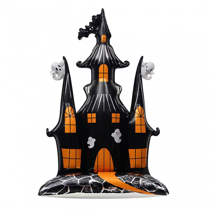 Balon cu stativ pentru decor Halloween ' Castel fantome ' 106 x 150 cm LY-2439-9 [1]