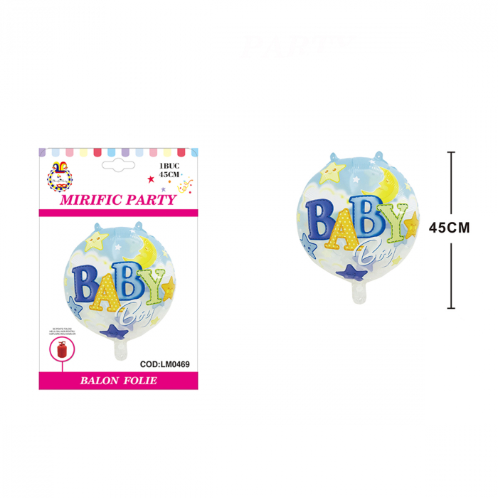 Balon din folie de aluminiu ' Baby Boy ' LM0469 [2]