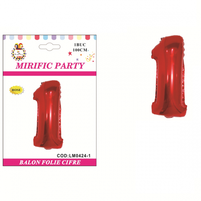 Balon din folie de aluminiu 100 cm LM0424 [2]