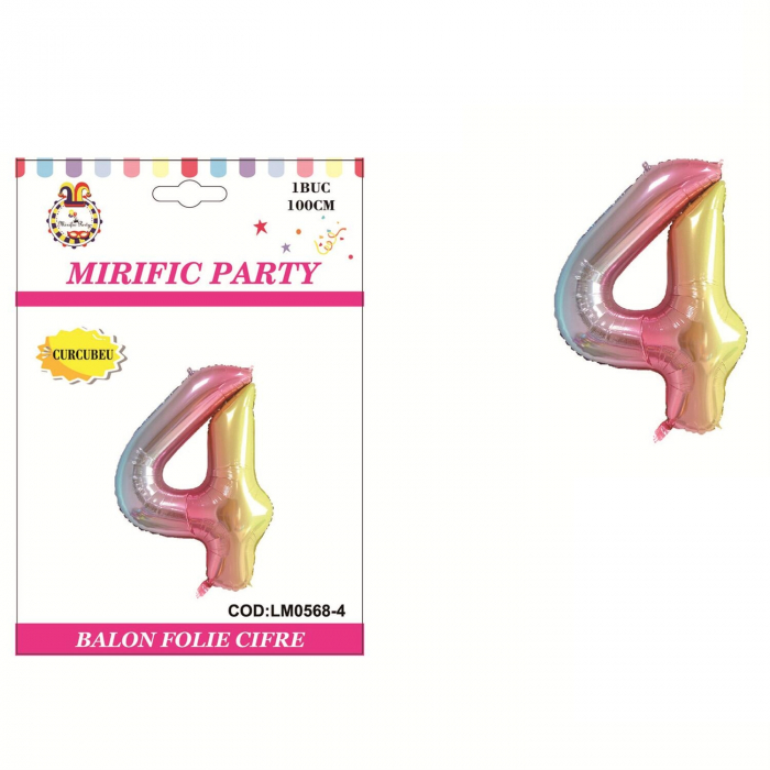 Balon din folie de aluminiu 100 cm LM0568 [2]