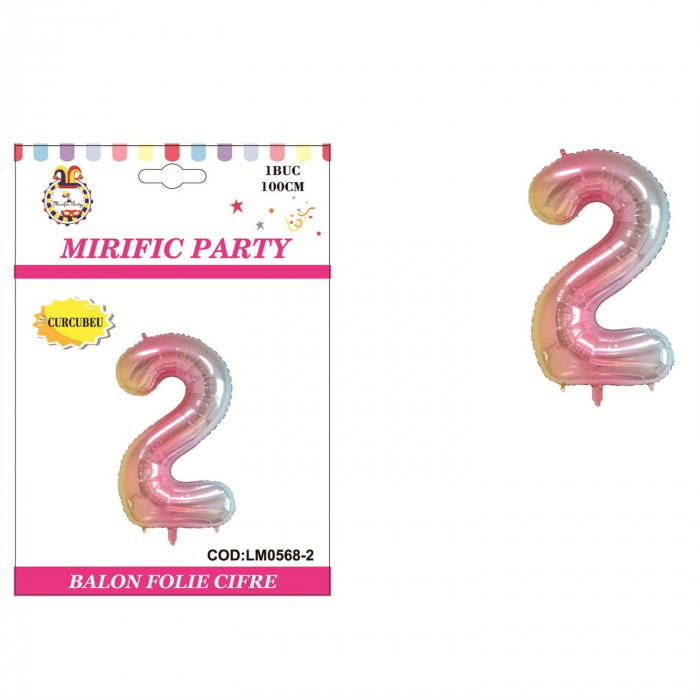 Balon din folie de aluminiu 100 cm LM0568 [2]