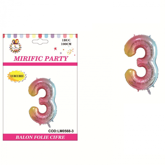 Balon din folie de aluminiu 100 cm LM0568 [2]