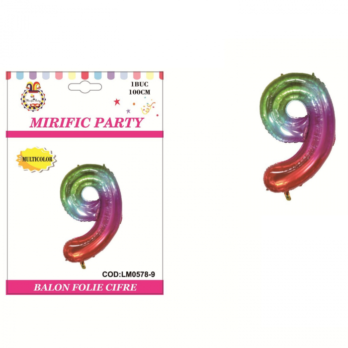 Balon din folie de aluminiu 100 cm LM0578 [2]