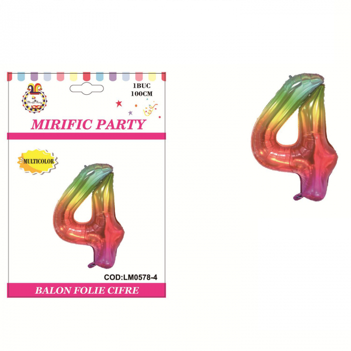 Balon din folie de aluminiu 100 cm LM0578 [2]