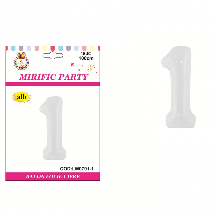 Balon din folie de aluminiu 100 cm LM0791 [2]