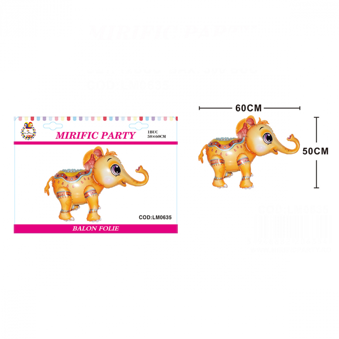 Balon din folie de aluminiu figurina ' Elefant ' LM0635 [2]