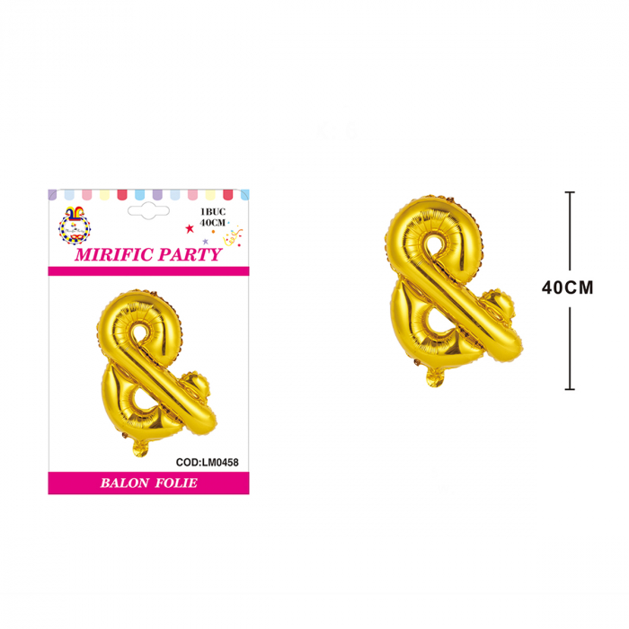 Balon din folie de aluminiu figurina ' & ' LM0458 [2]