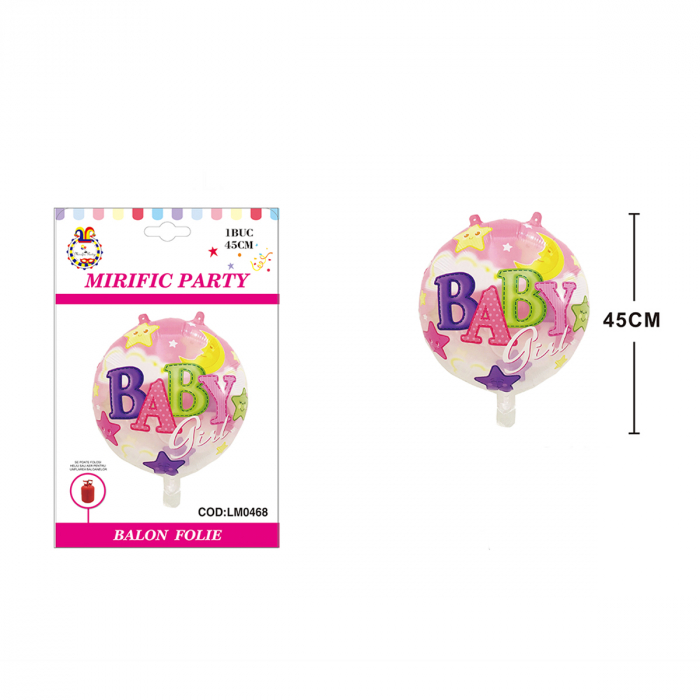 Balon din folie de aluminiu ' Baby Girl ' LM0468 [2]