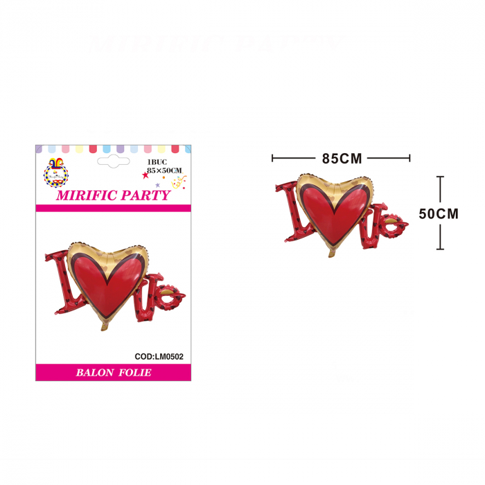 Balon din folie de aluminiu ' Love ' LM0502 [2]