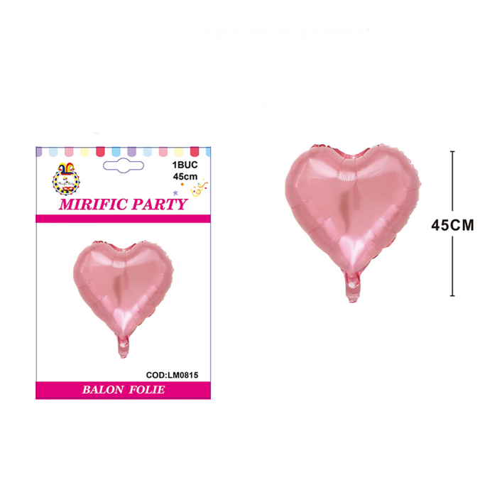 Balon din folie de aluminiu 'Inima' 45 cm LM0815 [2]