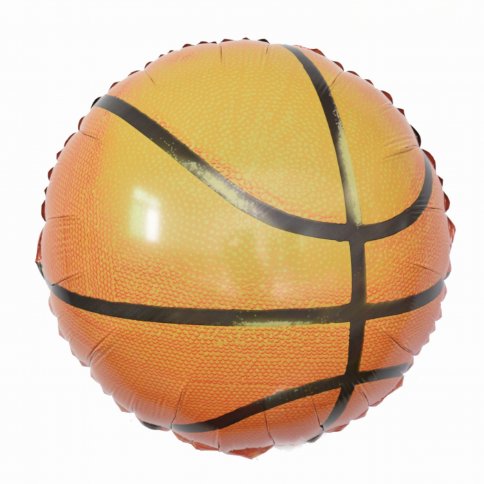 Balon din folie de aluminiu forma ' Minge de Baschet ' 45 cm LM0887 [1]