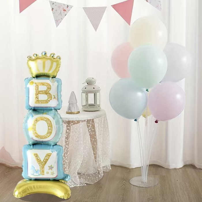 Balon din folie de aluminiu pentru Baby shower ' Boy ' 106 cm LM0834 [3]