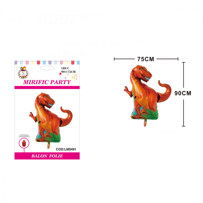 Balon din folie de aluminiu figurina ' Dinozaur ' LM0491 [2]