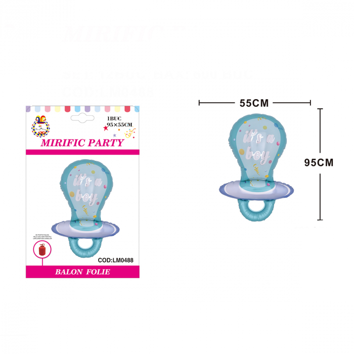 Balon din folie de aluminiu figurina ' Suzeta ' LM0488 [2]