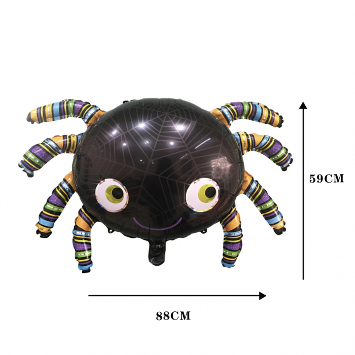 Balon folie pentru decor Halloween ' Paianjen haios ' 88 x 59 cm LY-2439-27 [2]