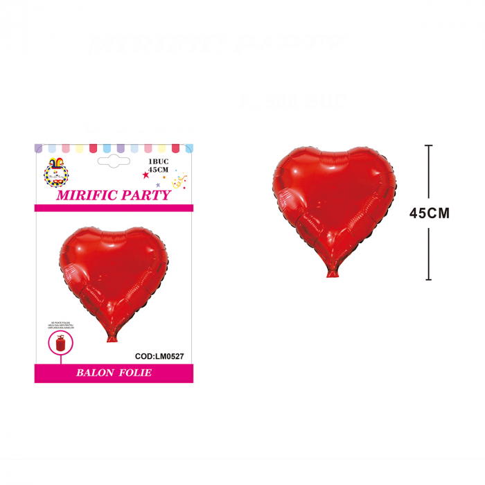 Balon din folie de aluminiu figurina ' Inima ' LM0527 [2]