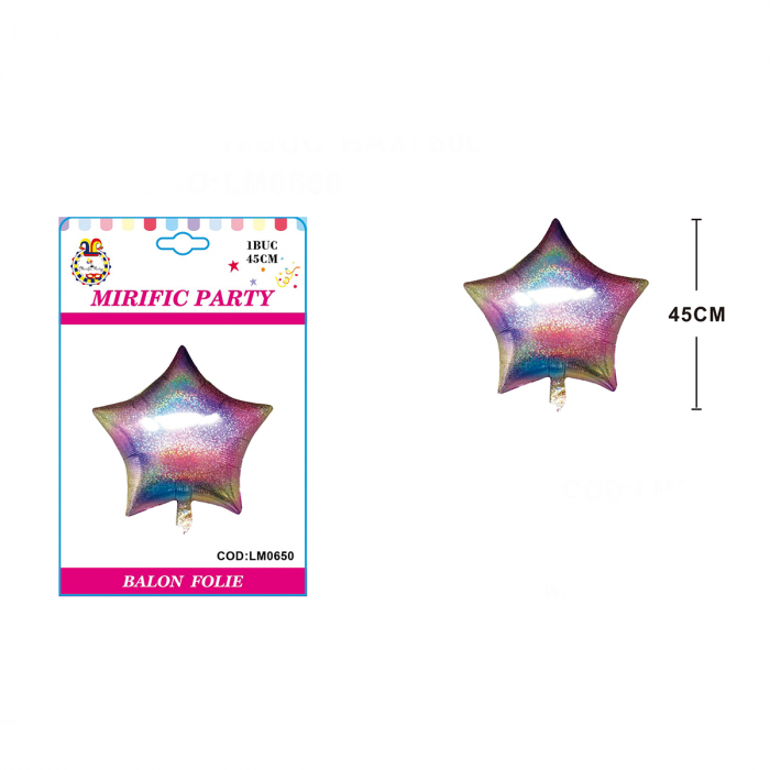 Balon din folie de aluminiu figurina ' Stea ' LM0650 [2]