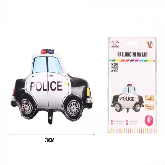 Balon din folie de aluminiu figurina ' Masina politie ' FB0559 [2]