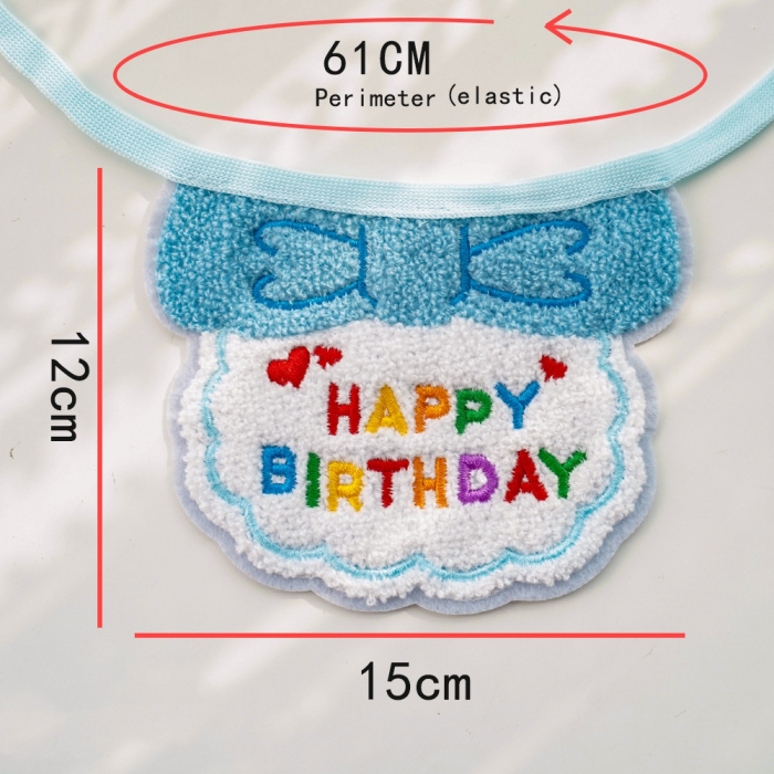Set accesorii aniversare, bandana si mini palarie 168-A07D04 [3]