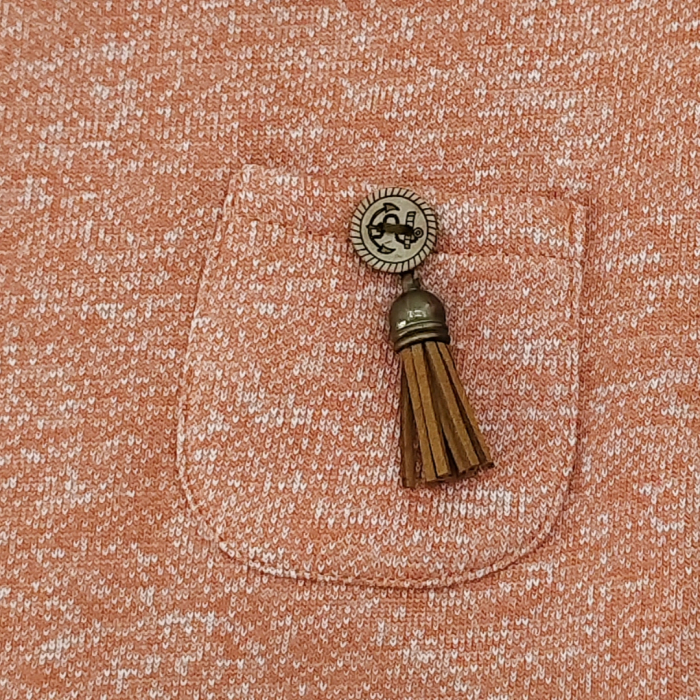 Bluză căptușită B2189caramiziu [7]