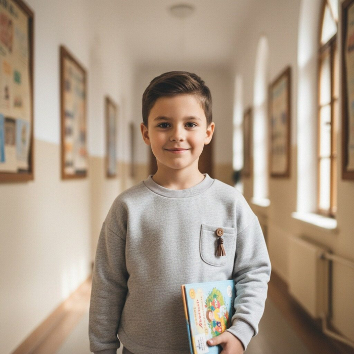 Bluză căptușită B2189gri [3]