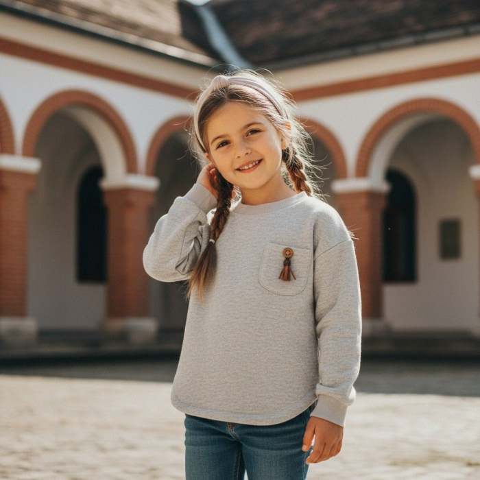 Bluză căptușită B2189gri [2]